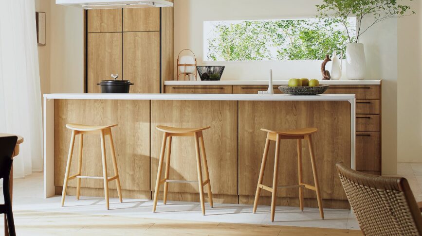 どれが好み？システムキッチンレイアウト集！