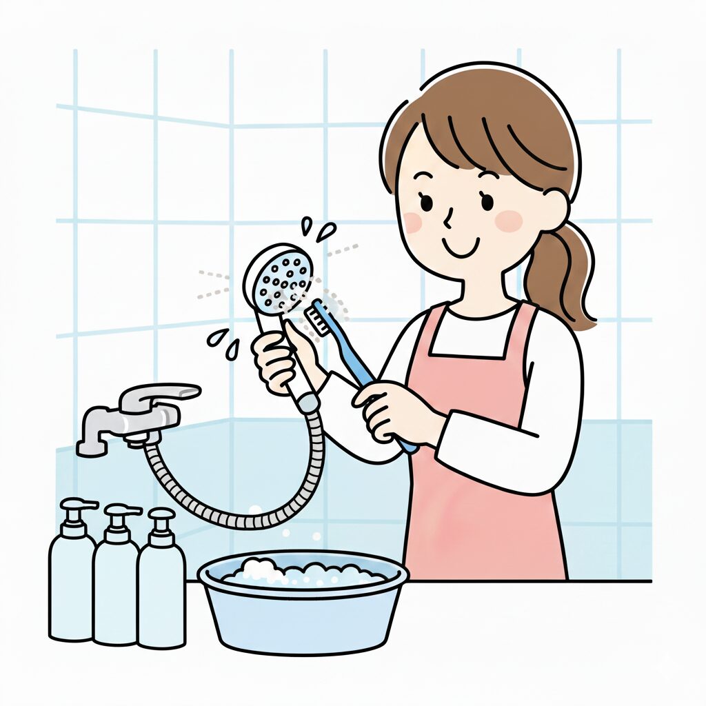 お風呂のシャワー、水圧が弱いのはなぜ？原因とカンタン改善テクニック！