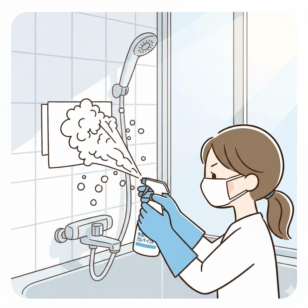 お風呂場の「カビ」を根本から断つ徹底掃除術！