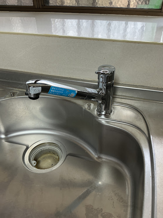 【総社市】キッチンの水栓のみの交換も承っております！