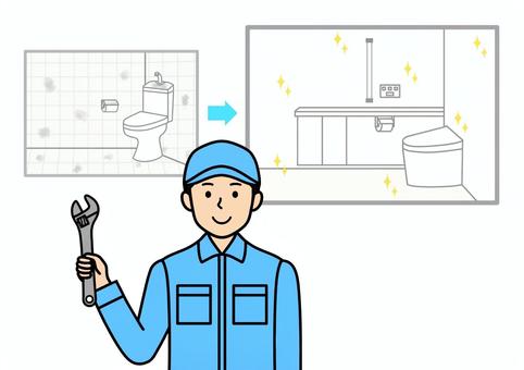 リフォームの「工期」ってどれくらい？（トイレ・洗面台編）