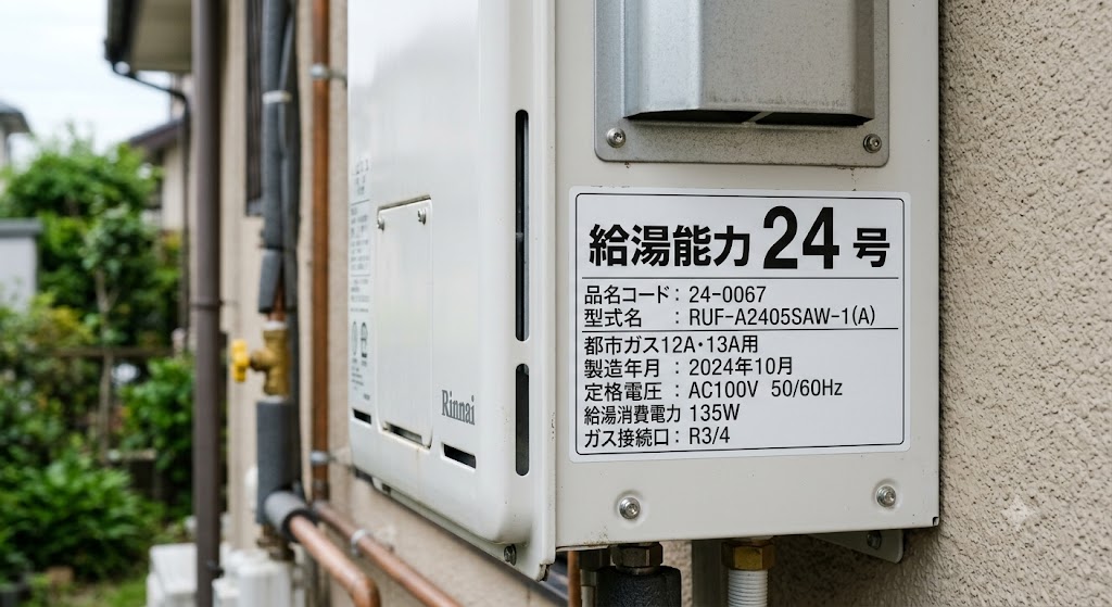 シャワーとお皿洗いを同時にするとお湯が細くなる？ガス給湯器の「号数」の正しい選び方