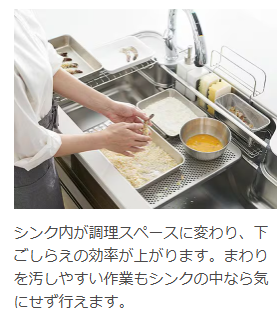 キッチンの「水切りカゴ」はもう不要？シンク上を有効活用できる最新サポートワイヤー