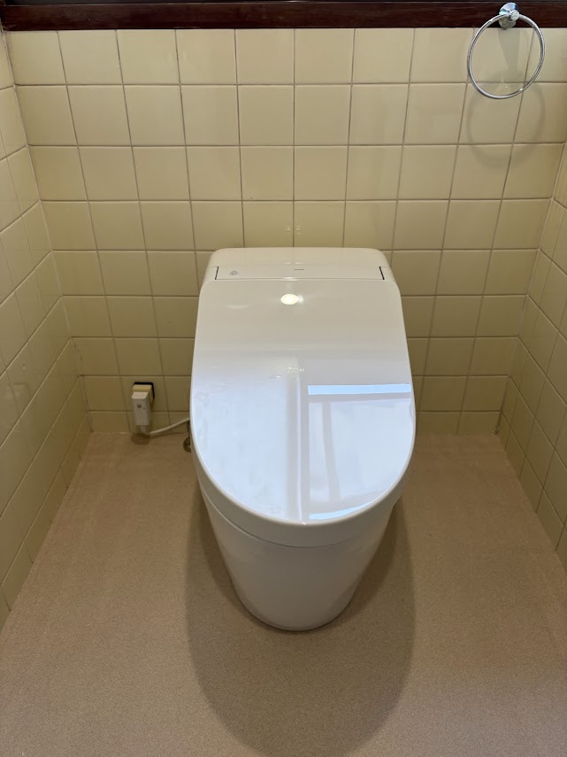 【倉敷市】お孫さんとの同居を機に！30年愛用のトイレを一新